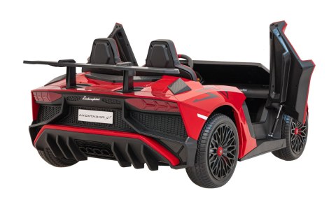 Pojazd Lamborghini Aventador SV Czerwony Pojazd Lamborghini Aventador SV Czerwony