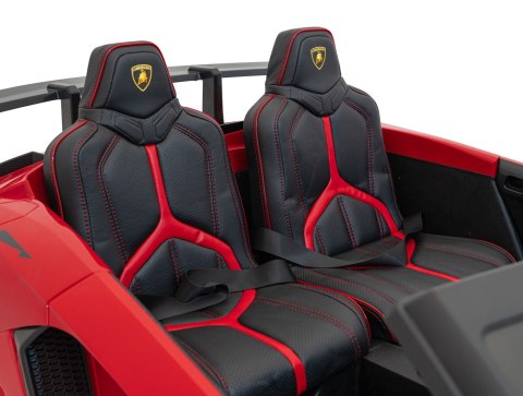 Pojazd Lamborghini Aventador SV Czerwony Pojazd Lamborghini Aventador SV Czerwony