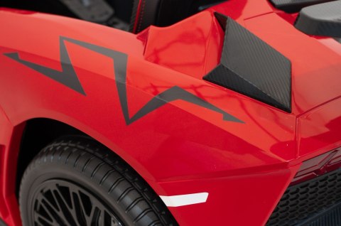 Pojazd Lamborghini Aventador SV Czerwony Pojazd Lamborghini Aventador SV Czerwony