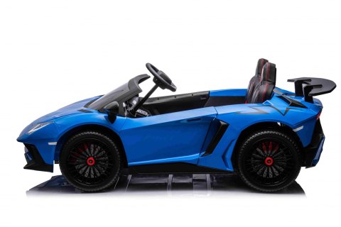 Pojazd Lamborghini Aventador SV Niebieski Pojazd Lamborghini Aventador SV Niebieski