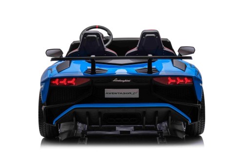 Pojazd Lamborghini Aventador SV Niebieski Pojazd Lamborghini Aventador SV Niebieski