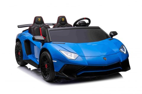 Pojazd Lamborghini Aventador SV Niebieski Pojazd Lamborghini Aventador SV Niebieski