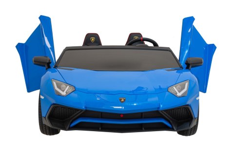 Pojazd Lamborghini Aventador SV Niebieski Pojazd Lamborghini Aventador SV Niebieski