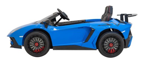 Pojazd Lamborghini Aventador SV Niebieski Pojazd Lamborghini Aventador SV Niebieski