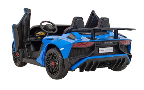 Pojazd Lamborghini Aventador SV Niebieski Pojazd Lamborghini Aventador SV Niebieski