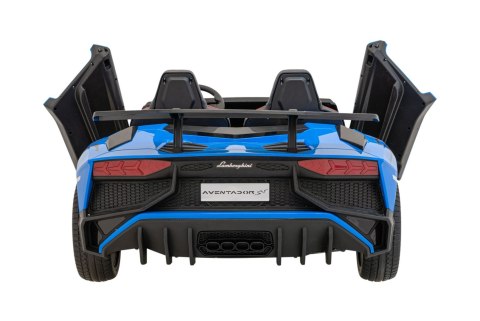 Pojazd Lamborghini Aventador SV Niebieski Pojazd Lamborghini Aventador SV Niebieski