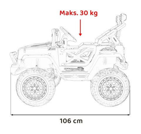 Pojazd OFF ROAD Speed Czarny Pojazd OFF ROAD Speed Czarny