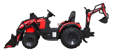 Pojazd Traktor Z Przyczepą 720-T Czerwony Pojazd Traktor Z Przyczepą 720-T Czerwony