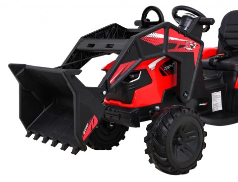 Pojazd Traktor Z Przyczepą 720-T Czerwony Pojazd Traktor Z Przyczepą 720-T Czerwony