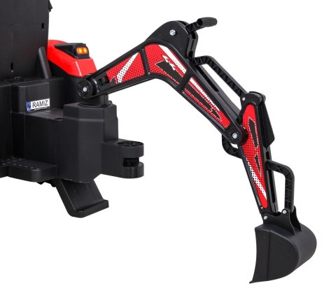 Pojazd Traktor Z Przyczepą 720-T Czerwony Pojazd Traktor Z Przyczepą 720-T Czerwony