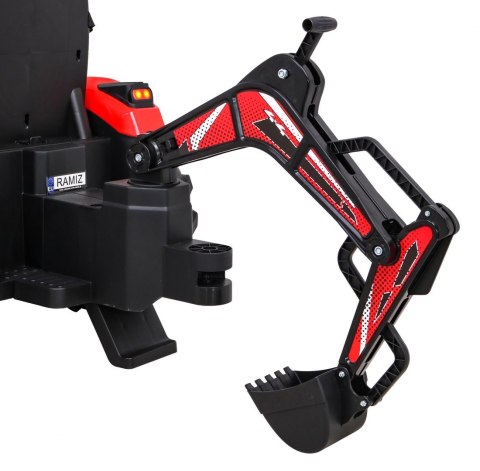 Pojazd Traktor Z Przyczepą 720-T Czerwony Pojazd Traktor Z Przyczepą 720-T Czerwony
