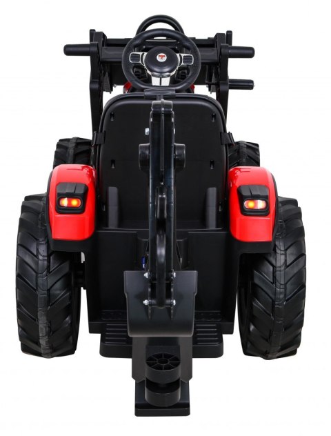Pojazd Traktor Z Przyczepą 720-T Czerwony Pojazd Traktor Z Przyczepą 720-T Czerwony