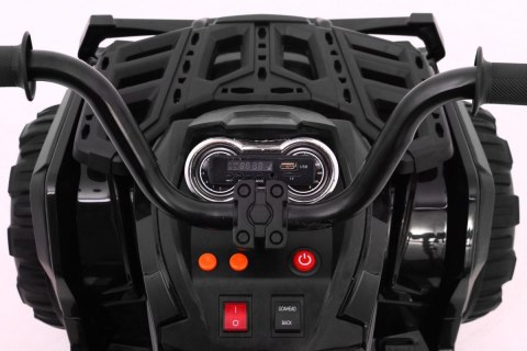 Quad ATV 2.4GHz na akumulator dla dzieci Czarny + Pilot + Koła EVA + Radio MP3 + Wolny Start Quad ATV 2.4GHz na akumulator dla dzieci Czarny + Pilot + Koła EVA + Radio MP3 + Wolny Start