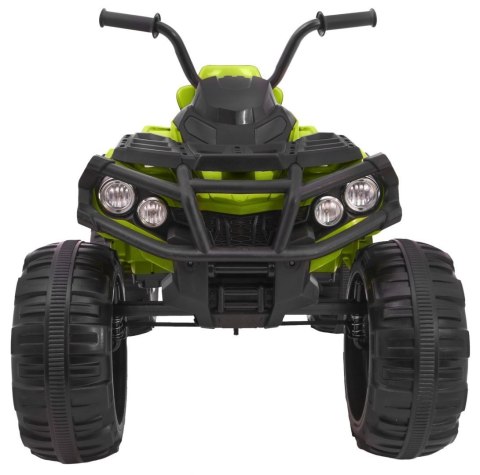 Quad ATV 2.4GHz na akumulator dla dzieci Zielony + Pilot + Koła EVA + Radio MP3 + Wolny Start Quad ATV 2.4GHz na akumulator dla dzieci Zielony + Pilot + Koła EVA + Radio MP3 + Wolny Start