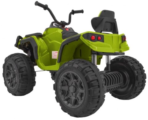 Quad ATV 2.4GHz na akumulator dla dzieci Zielony + Pilot + Koła EVA + Radio MP3 + Wolny Start Quad ATV 2.4GHz na akumulator dla dzieci Zielony + Pilot + Koła EVA + Radio MP3 + Wolny Start