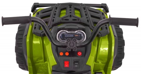 Quad ATV 2.4GHz na akumulator dla dzieci Zielony + Pilot + Koła EVA + Radio MP3 + Wolny Start Quad ATV 2.4GHz na akumulator dla dzieci Zielony + Pilot + Koła EVA + Radio MP3 + Wolny Start