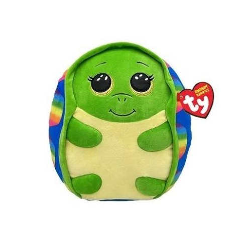 Squishy Beanies Shrugs - tęczowy żółw 22cm Squishy Beanies Shrugs - tęczowy żółw 22cm