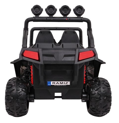 Terenowe Grand Buggy Lift dla dzieci Biały + Napęd 4x4 + Pilot + Bagażnik + Radio MP3 + LED Terenowe Grand Buggy Lift dla dzieci Biały + Napęd 4x4 + Pilot + Bagażnik + Radio MP3 + LED