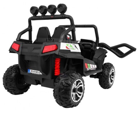 Terenowe Grand Buggy Lift dla dzieci Biały + Napęd 4x4 + Pilot + Bagażnik + Radio MP3 + LED Terenowe Grand Buggy Lift dla dzieci Biały + Napęd 4x4 + Pilot + Bagażnik + Radio MP3 + LED