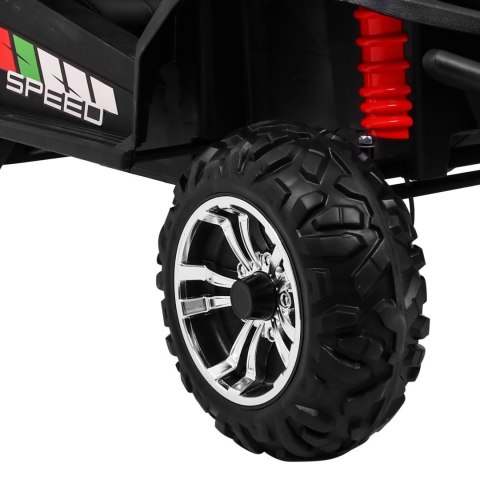 Terenowe Grand Buggy Lift dla dzieci Czerwony + Napęd 4x4 + Pilot + Bagażnik + Radio MP3 + LED Terenowe Grand Buggy Lift dla dzieci Czerwony + Napęd 4x4 + Pilot + Bagażnik + Radio MP3 + LED