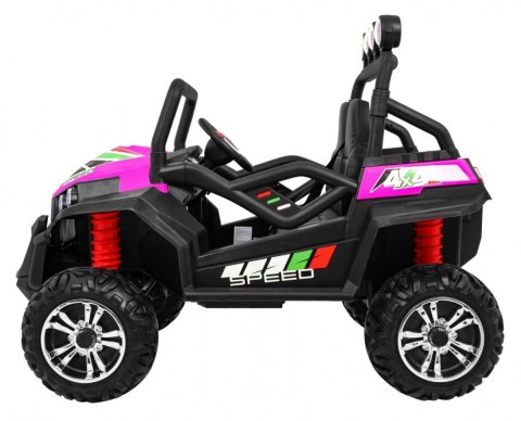 Terenowe Grand Buggy Lift dla dzieci Różowy + Napęd 4x4 + Pilot + Bagażnik + Radio MP3 + LED Terenowe Grand Buggy Lift dla dzieci Różowy + Napęd 4x4 + Pilot + Bagażnik + Radio MP3 + LED