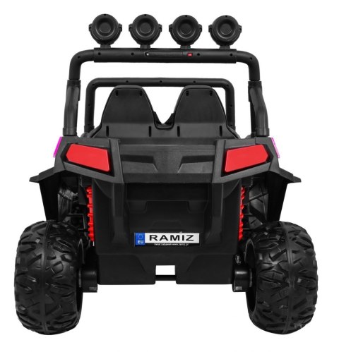 Terenowe Grand Buggy Lift dla dzieci Różowy + Napęd 4x4 + Pilot + Bagażnik + Radio MP3 + LED Terenowe Grand Buggy Lift dla dzieci Różowy + Napęd 4x4 + Pilot + Bagażnik + Radio MP3 + LED