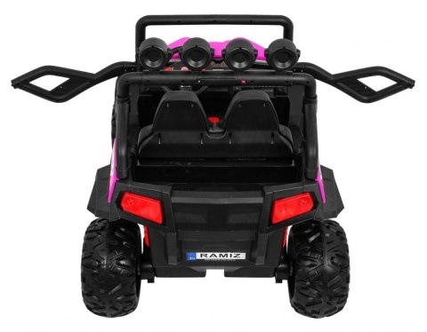 Terenowe Grand Buggy Lift dla dzieci Różowy + Napęd 4x4 + Pilot + Bagażnik + Radio MP3 + LED Terenowe Grand Buggy Lift dla dzieci Różowy + Napęd 4x4 + Pilot + Bagażnik + Radio MP3 + LED