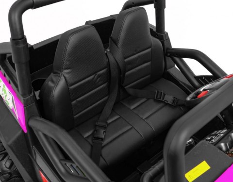 Terenowe Grand Buggy Lift dla dzieci Różowy + Napęd 4x4 + Pilot + Bagażnik + Radio MP3 + LED Terenowe Grand Buggy Lift dla dzieci Różowy + Napęd 4x4 + Pilot + Bagażnik + Radio MP3 + LED