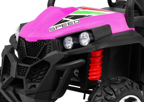 Terenowe Grand Buggy Lift dla dzieci Różowy + Napęd 4x4 + Pilot + Bagażnik + Radio MP3 + LED Terenowe Grand Buggy Lift dla dzieci Różowy + Napęd 4x4 + Pilot + Bagażnik + Radio MP3 + LED