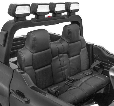 Toyota Tundra XXL dla dzieci Czarny + Pilot + Bagażnik + LED + Audio + EVA + Wolny Start Toyota Tundra XXL dla dzieci Czarny + Pilot + Bagażnik + LED + Audio + EVA + Wolny Start