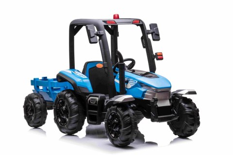 Traktor BLAST Z Przyczepką Niebieski Traktor BLAST Z Przyczepką Niebieski