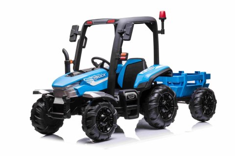 Traktor BLAST Z Przyczepką Niebieski Traktor BLAST Z Przyczepką Niebieski
