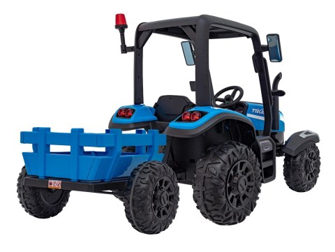 Traktor BLAST Z Przyczepką Niebieski Traktor BLAST Z Przyczepką Niebieski