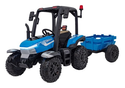 Traktor BLAST Z Przyczepką Niebieski Traktor BLAST Z Przyczepką Niebieski