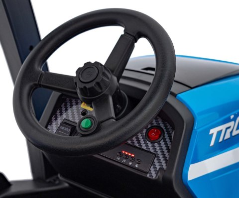 Traktor BLAST Z Przyczepką Niebieski Traktor BLAST Z Przyczepką Niebieski