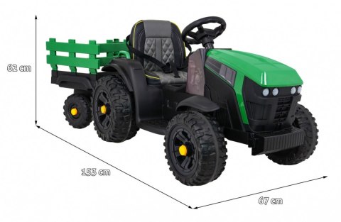 Traktor Titanium Z Przyczepą Zielony Traktor Titanium Z Przyczepą Zielony