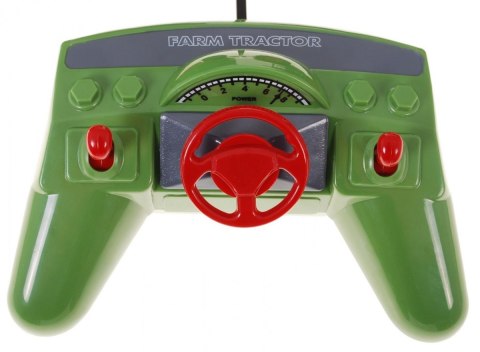 Traktor z koparką i przyczepą dla dzieci 3+ Zdalnie sterowany + Ruchome elementy Czerwono-zielony Traktor z koparką i przyczepą dla dzieci 3+ Zdalnie sterowany + Ruchome elementy Czerwono-zielony