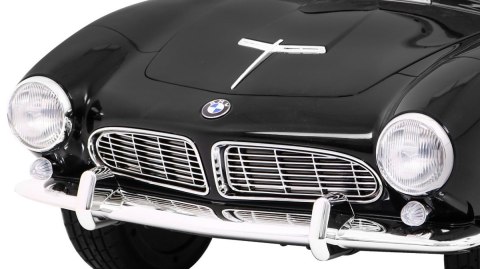 Autko BMW 507 Retro elektryczne dla dzieci Czarny + Audio LED + Pilot + Ekoskóra + EVA + Wolny Start Autko BMW 507 Retro elektryczne dla dzieci Czarny + Audio LED + Pilot + Ekoskóra + EVA + Wolny Start