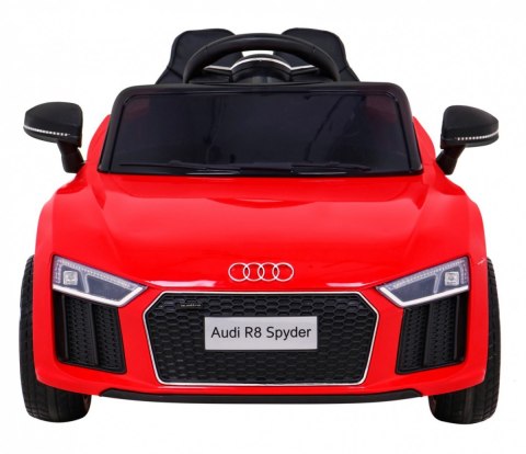 Audi R8 na akumulator dla dzieci Czerwony + Pilot + EVA + Wolny Start + MP3 LED Audi R8 na akumulator dla dzieci Czerwony + Pilot + EVA + Wolny Start + MP3 LED