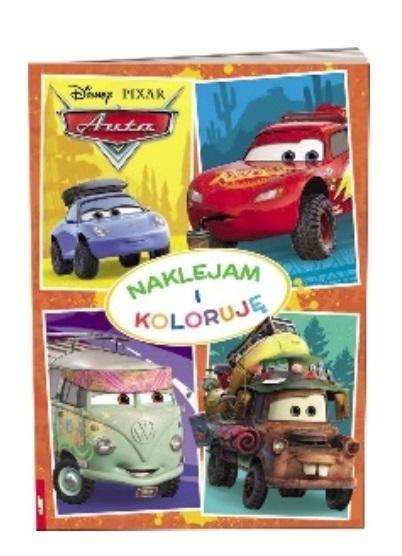 Auta. Naklejam i koloruję Auta. Naklejam i koloruję
