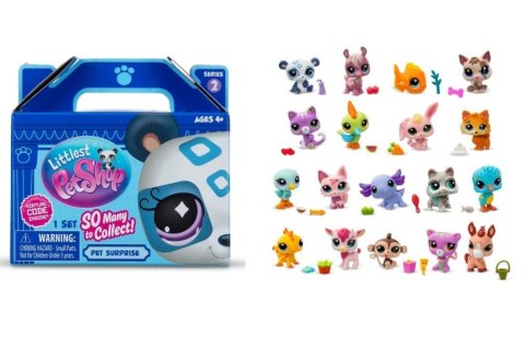Littlest Pet Shop Figurka zwierzątko seria 2 Littlest Pet Shop Figurka zwierzątko seria 2