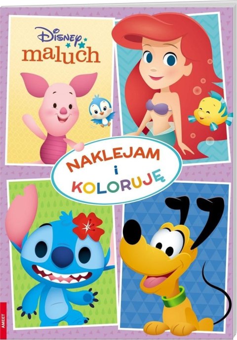 Maluch mix Naklejam i koloruję Maluch mix Naklejam i koloruję