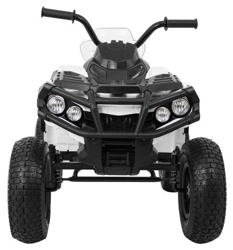 Quad ATV Air na akumulator dla dzieci Biały + Koła pompowane + Radio MP3 + Wolny Start Quad ATV Air na akumulator dla dzieci Biały + Koła pompowane + Radio MP3 + Wolny Start