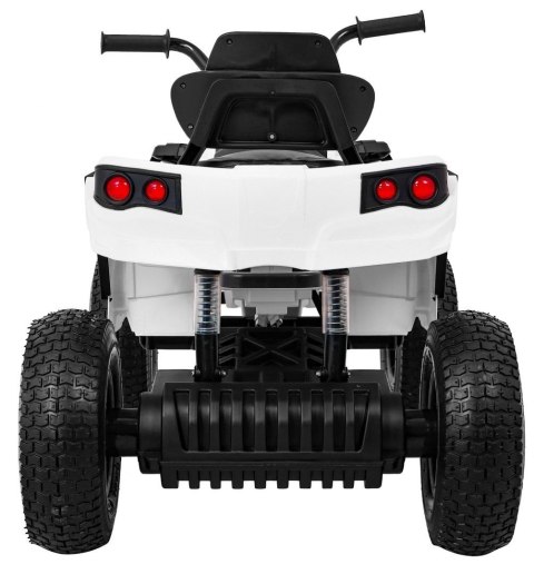 Quad ATV Air na akumulator dla dzieci Biały + Koła pompowane + Radio MP3 + Wolny Start Quad ATV Air na akumulator dla dzieci Biały + Koła pompowane + Radio MP3 + Wolny Start