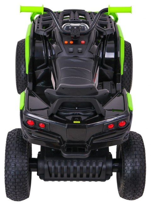 Quad ATV Air na akumulator dla dzieci Czarno-zielony + Koła pompowane + Radio MP3 + Wolny Start Quad ATV Air na akumulator dla dzieci Czarno-zielony + Koła pompowane + Radio MP3 + Wolny Start