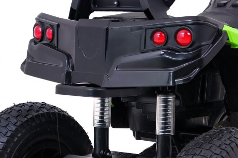 Quad ATV Air na akumulator dla dzieci Czarno-zielony + Koła pompowane + Radio MP3 + Wolny Start Quad ATV Air na akumulator dla dzieci Czarno-zielony + Koła pompowane + Radio MP3 + Wolny Start