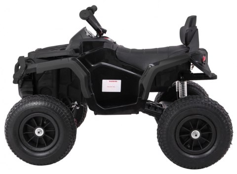 Quad ATV Air na akumulator dla dzieci Czarny + Koła pompowane + Radio MP3 + Wolny Start Quad ATV Air na akumulator dla dzieci Czarny + Koła pompowane + Radio MP3 + Wolny Start