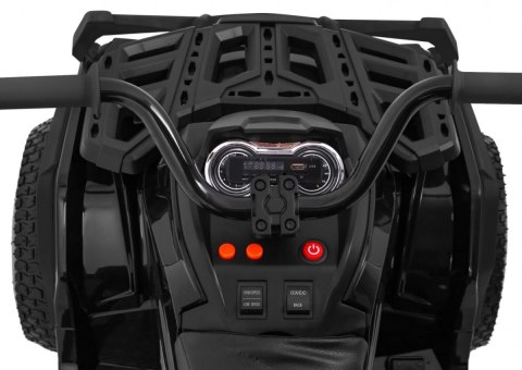 Quad ATV Air na akumulator dla dzieci Czarny + Koła pompowane + Radio MP3 + Wolny Start Quad ATV Air na akumulator dla dzieci Czarny + Koła pompowane + Radio MP3 + Wolny Start