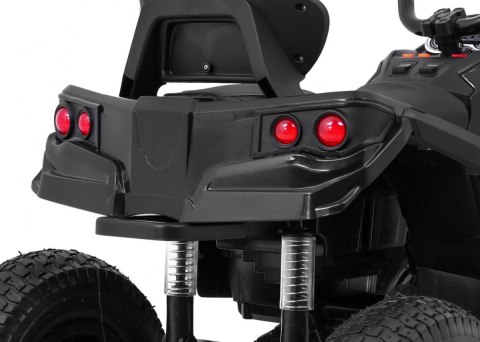 Quad ATV Air na akumulator dla dzieci Czarny + Koła pompowane + Radio MP3 + Wolny Start Quad ATV Air na akumulator dla dzieci Czarny + Koła pompowane + Radio MP3 + Wolny Start