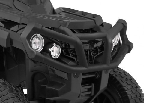 Quad ATV Air na akumulator dla dzieci Czarny + Koła pompowane + Radio MP3 + Wolny Start Quad ATV Air na akumulator dla dzieci Czarny + Koła pompowane + Radio MP3 + Wolny Start